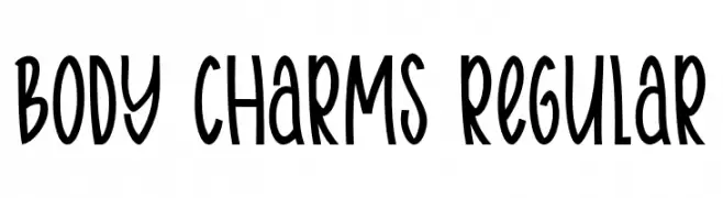 Body charms Regular  नि: शुल्क फ़ॉन्ट्स डाउनलोड