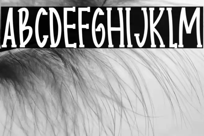 Body charms slap Regular Font examples