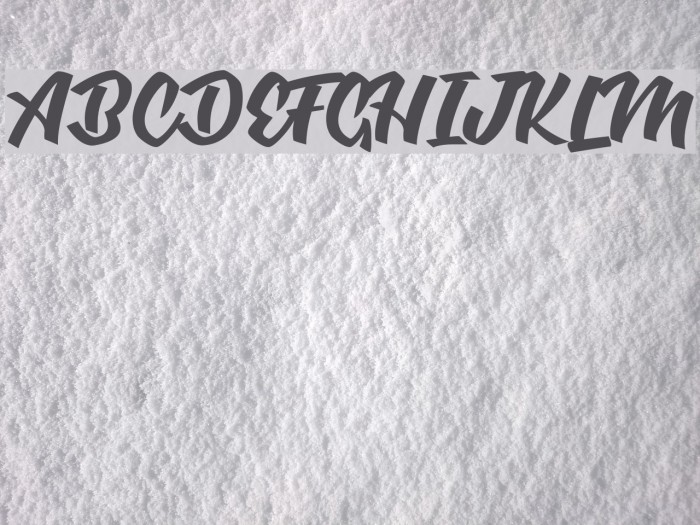 Body&Soul personal Use Font examples