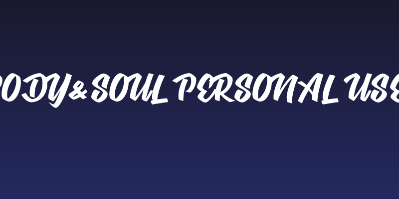 Body&Soul personal Use  Social Header