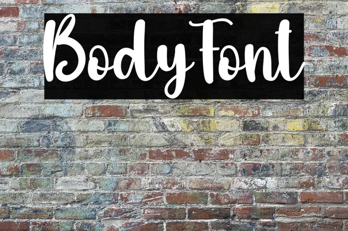 Body Example 1