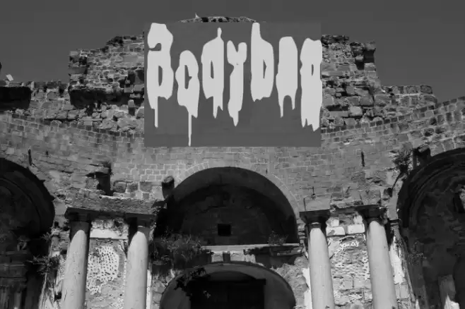 Bodybag Font examples