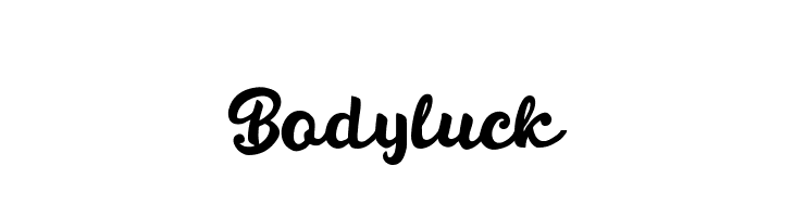 Bodyluck  Fuentes Gratis Descargar