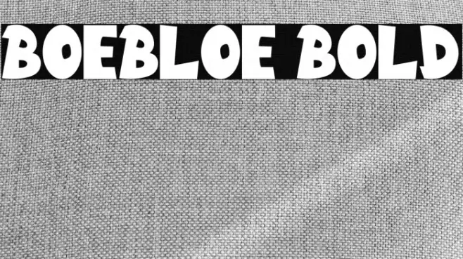 Boebloe Bold Example 2