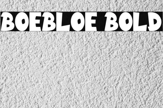 Boebloe Bold Example 3