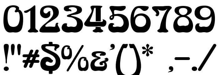 BoecklinsUniverse Font OTHER CHARS
