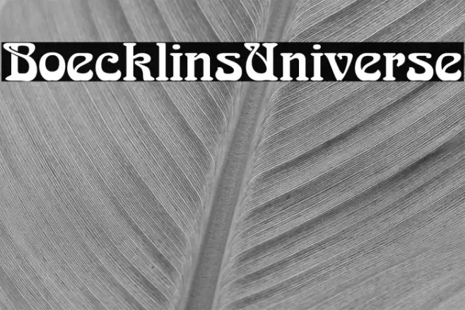 BoecklinsUniverse Example 1