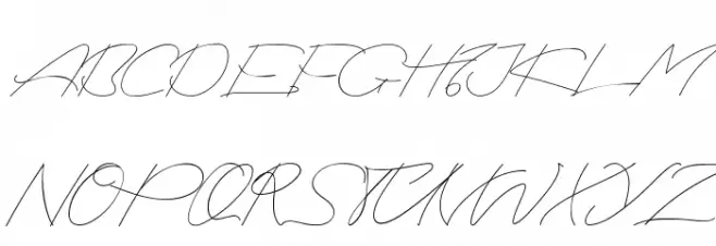 Boelan Sabit Demo Schriftart Anderer Schreiben