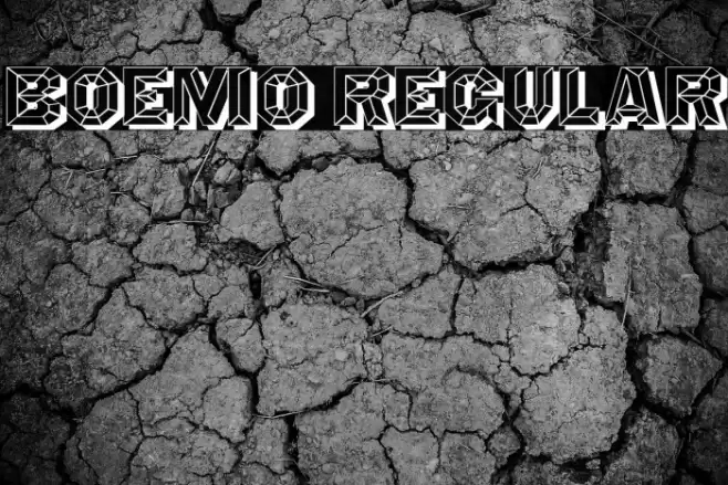 Boemo Regular Font examples