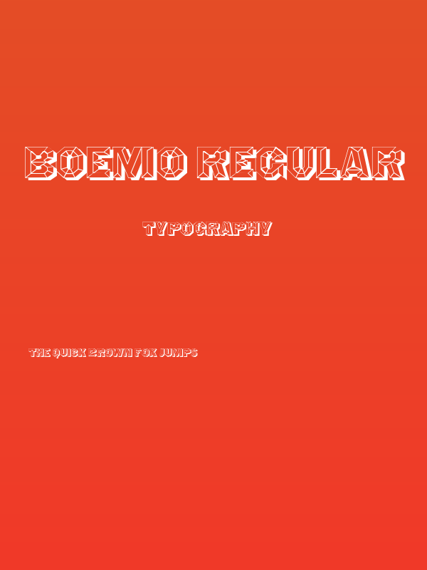 Boemo Regular Poster