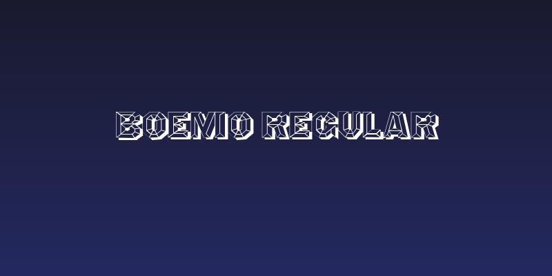Boemo Regular Social Header