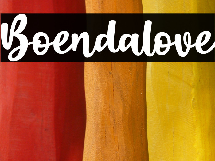 Boendalove Example 2