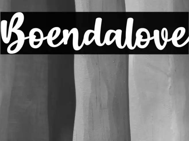 Boendalove Example 2