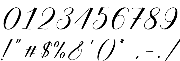 Boengah_DEMO Font OTHER CHARS