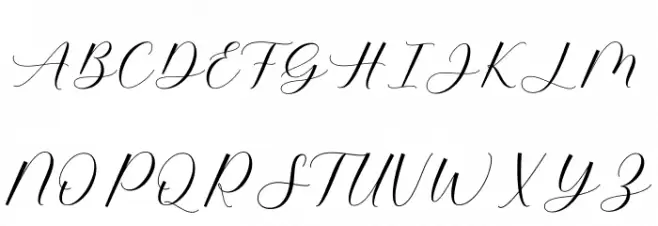 Boengah_DEMO フォント 大文字
