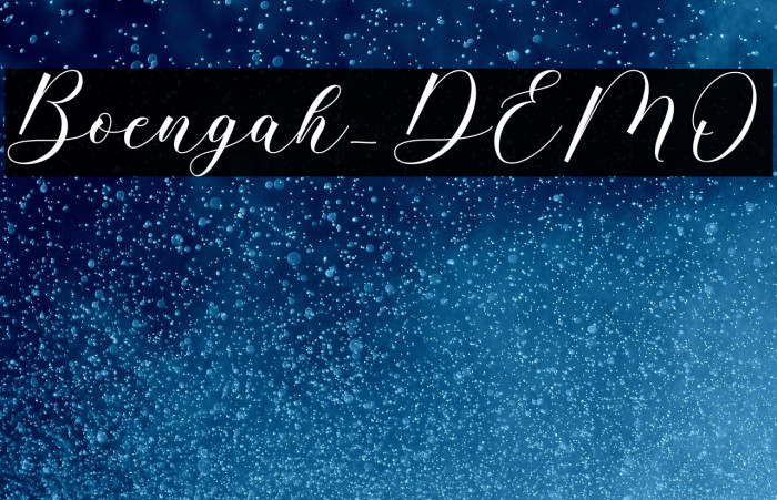 Boengah_DEMO Example 1