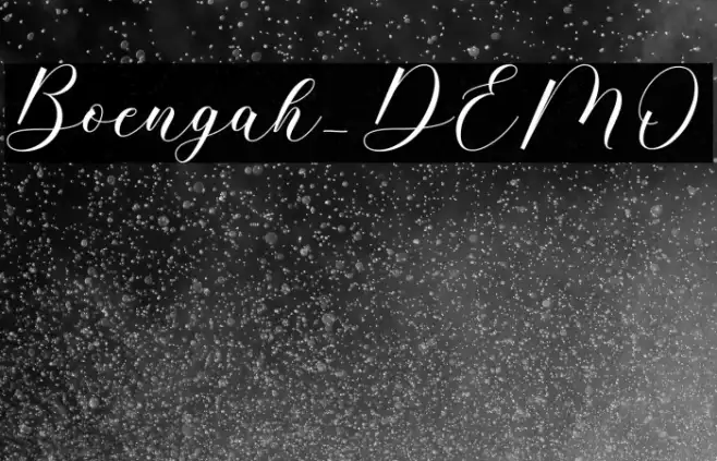 Boengah_DEMO Example 1