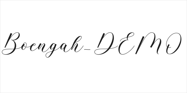 Boengah_DEMO Logo