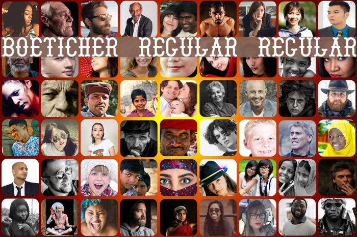 Boeticher Regular Regular Example 3