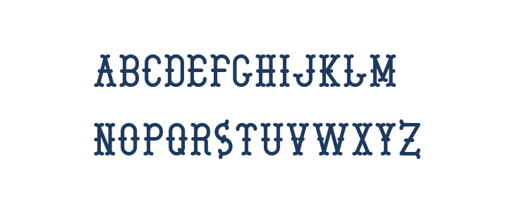 Boeticher Regular Regular Lowercase