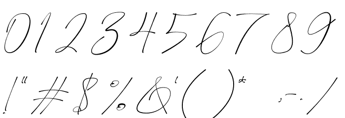 Bofly Font OTHER CHARS