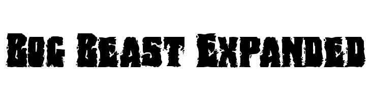 Bog Beast Expanded  नि: शुल्क फ़ॉन्ट्स डाउनलोड