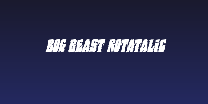 Bog Beast Rotatalic Social Header