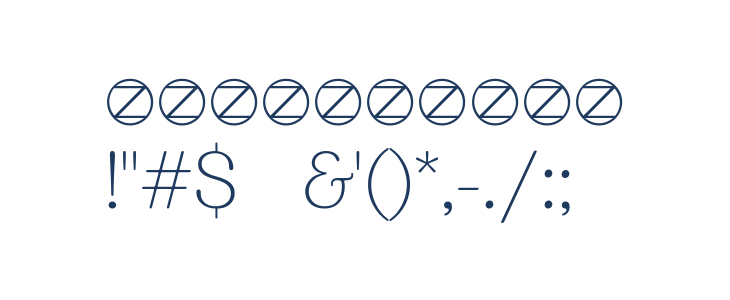 Bogart Trial Extralight Other Characters