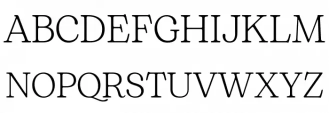 Bogart Trial Light Schriftart Groß