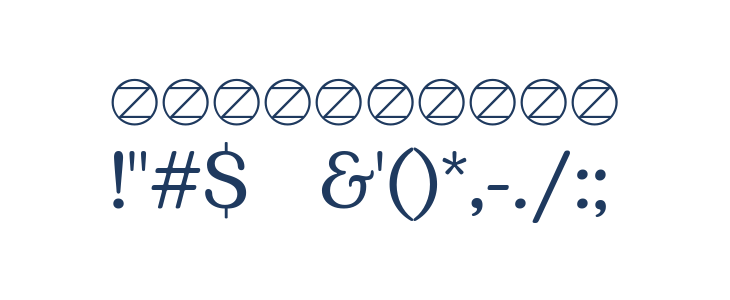 Bogart Trial Regular Other Characters