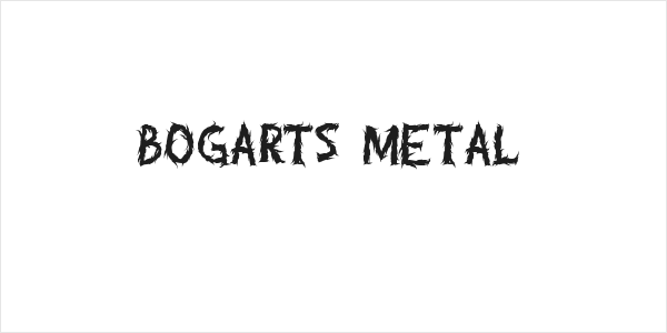 Bogarts Metal Logo