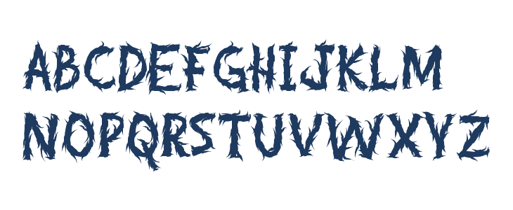 Bogarts Metal Lowercase