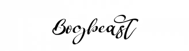 Bogbeast  Frei Schriftart Herunterladen