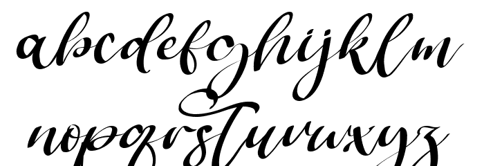 Bogbeast Font LOWERCASE