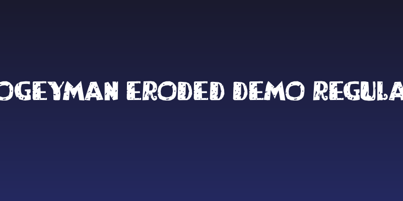 Bogeyman Eroded DEMO Regular Social Header