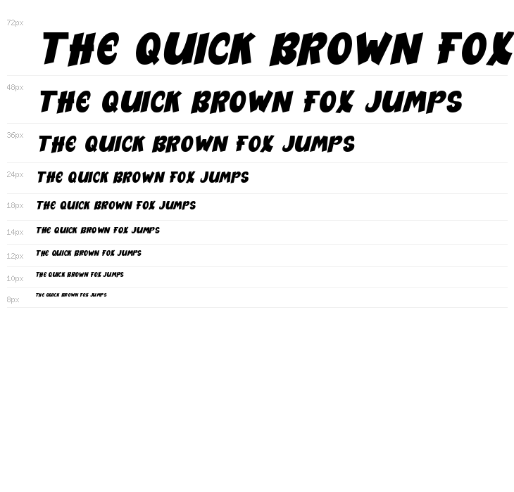 Bogies Bird Italic Waterfall