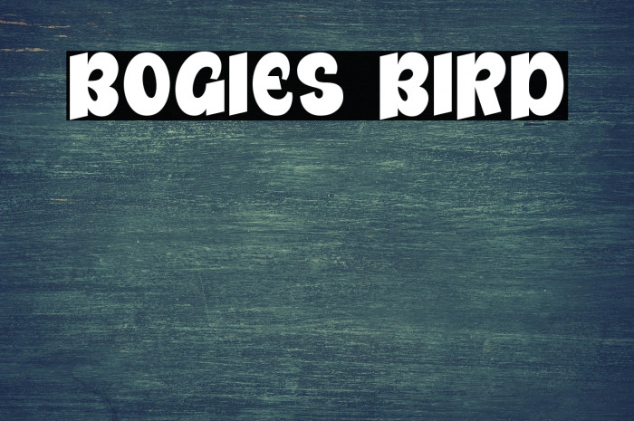 Bogies Bird Example 3