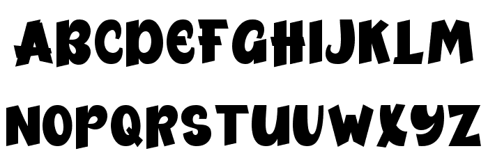 Bogies Bird Font LOWERCASE