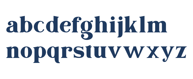 Bogota Bold Personal Use Lowercase