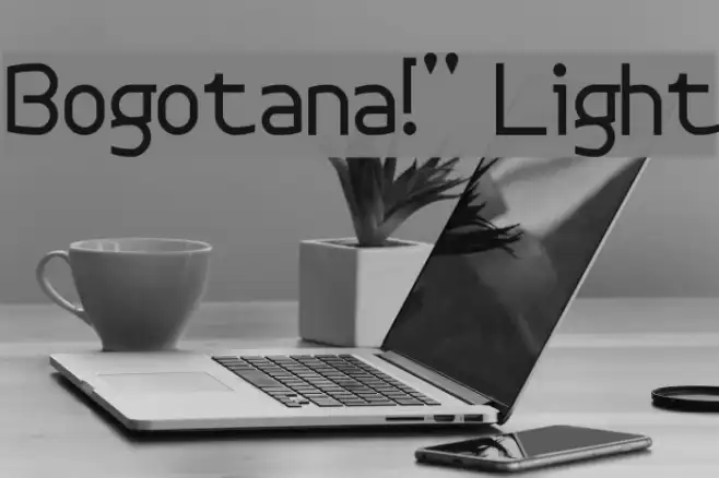 Bogotana!" Light Example 1