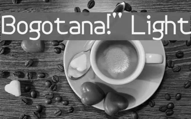 Bogotana!" Light Example 3
