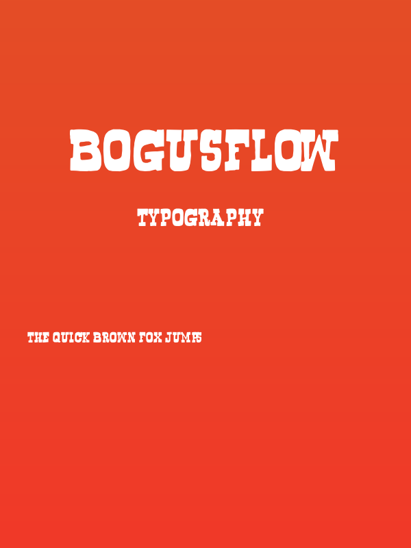 Bogusflow Poster