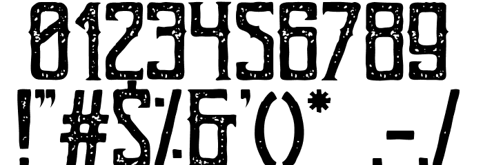 Bohem Vintage Font OTHER CHARS
