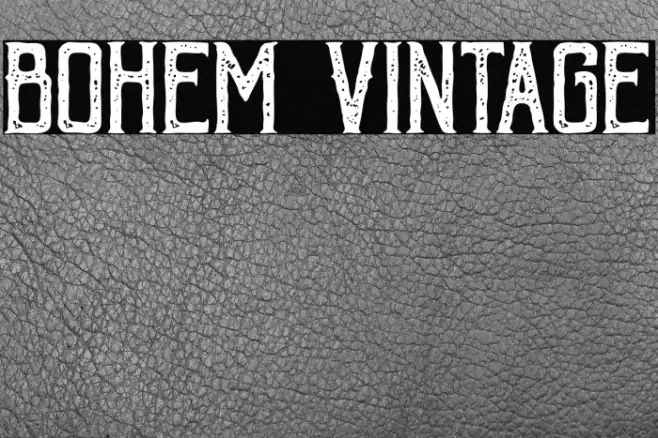Bohem Vintage Example 2