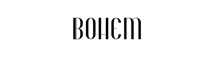 Bohem  font caratteri gratis