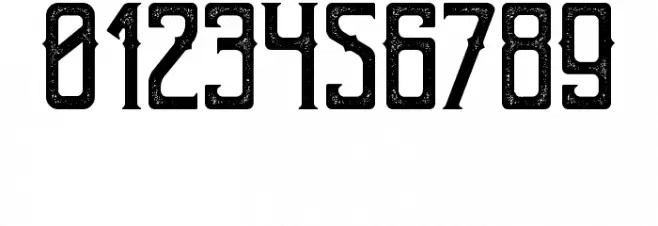 BohemPress Font OTHER CHARS