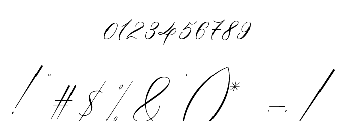 BohemeFloral Font OTHER CHARS