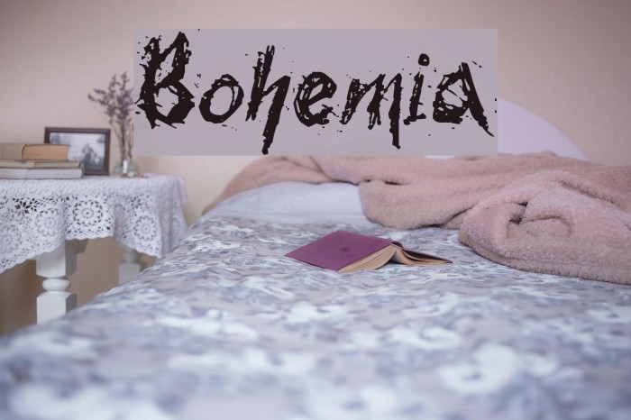 Bohemia Font examples