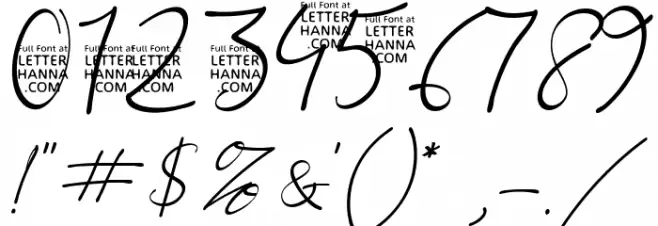 Bohemian Cassidy Free Regular Font OTHER CHARS