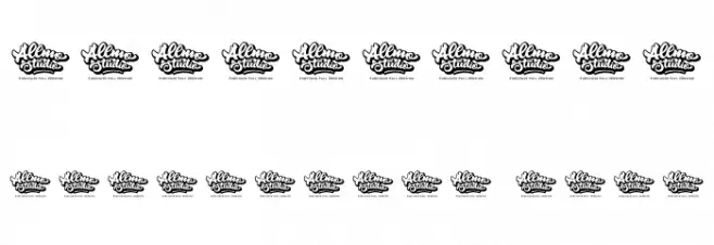 Bohemian Melody Font OTHER CHARS